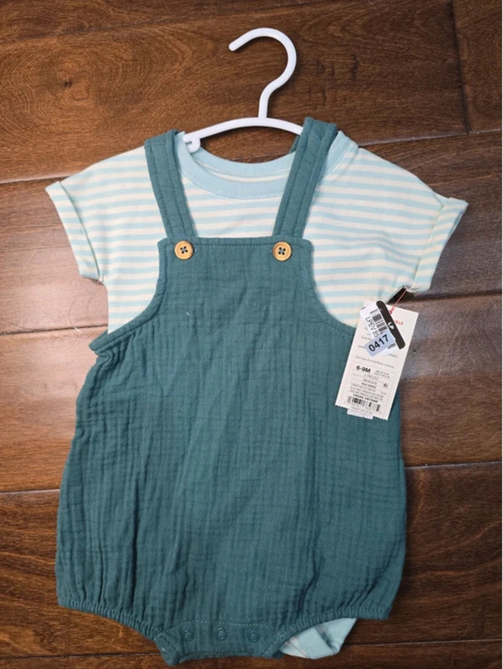 6 to 9m brand new romper, from target item 417G5